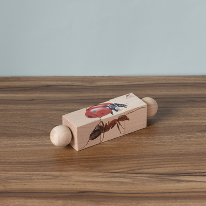 Rotating Puzzle - Insects segments that spark curiosity and build early problem-solving skill