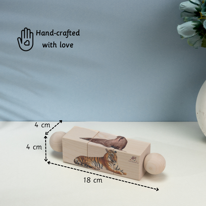 Rotating Puzzle - Mammals perfectly made for small babies to hold 
