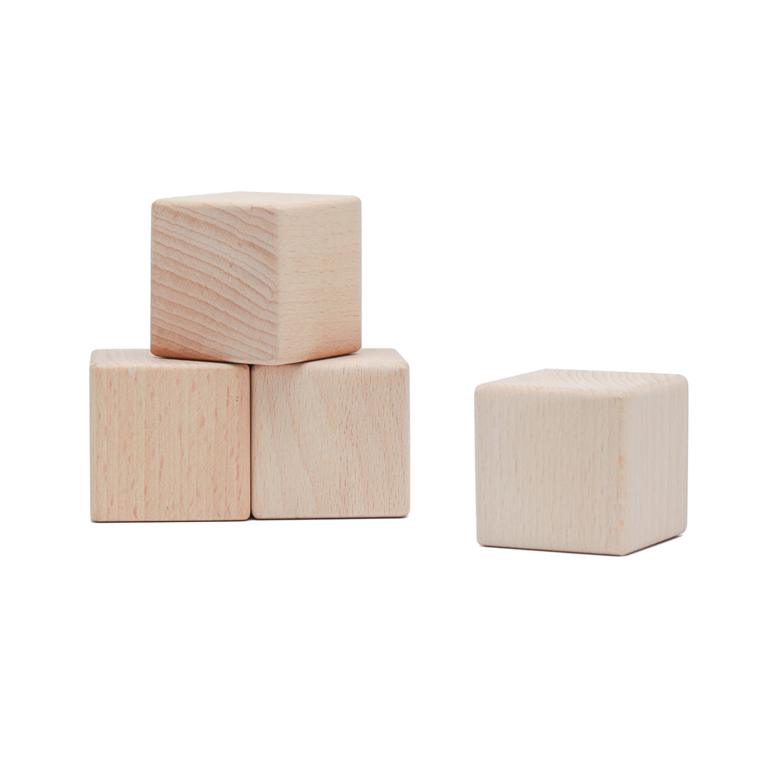 Wooden Blocks Ariro Simple stacking blocks for 6M+ baby