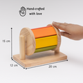 Spinning Drum is perfectly handmade for small kids