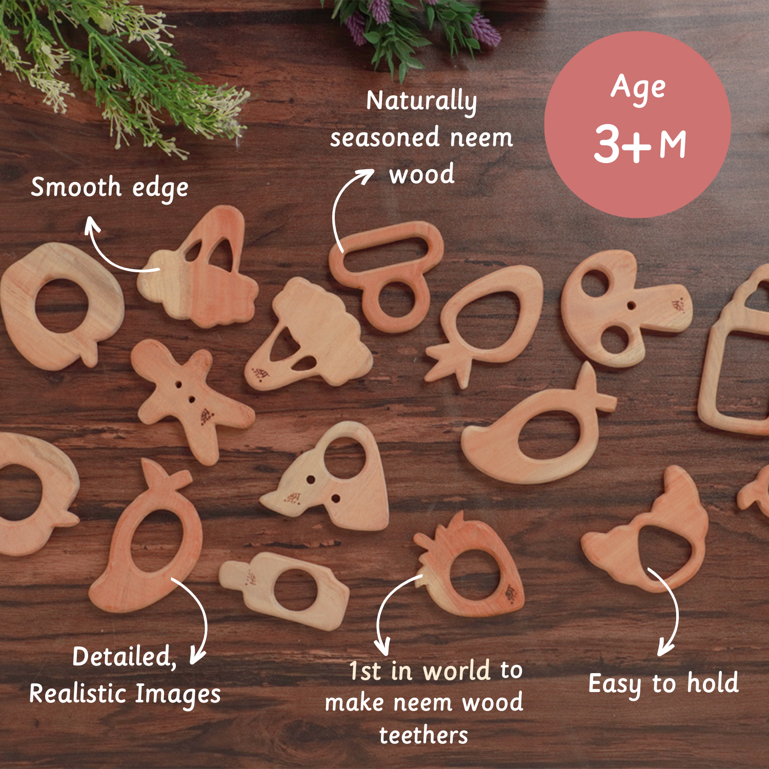 All natural discount teethers