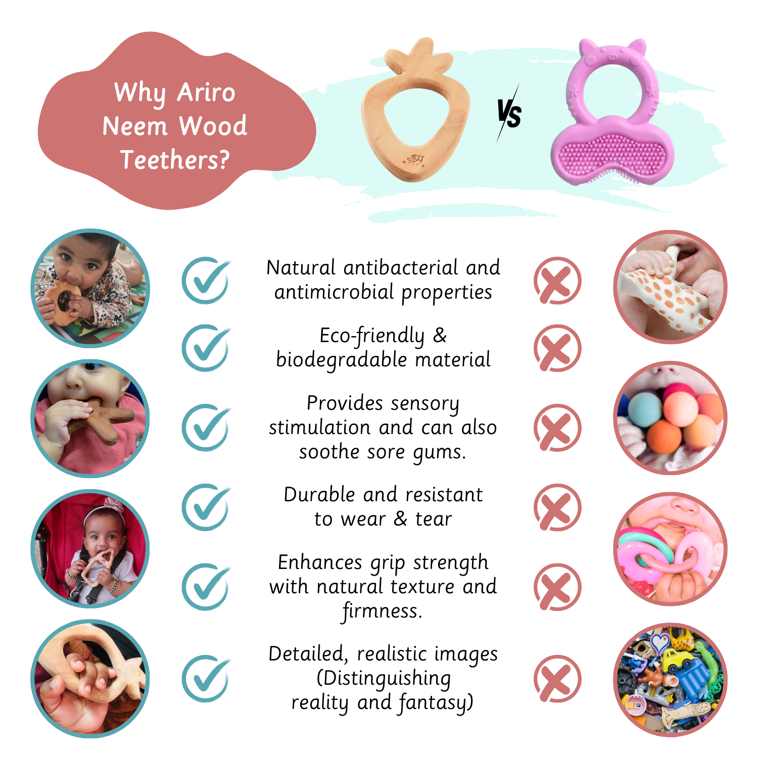 All best sale natural teethers