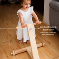 Ariro's traditional push wagon made from sturdiest beech and rubber wood