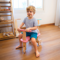Handcrafted wooden Tuk Tuk designed for toddlers, offering smooth rides, perfect balance, and playful comfort.