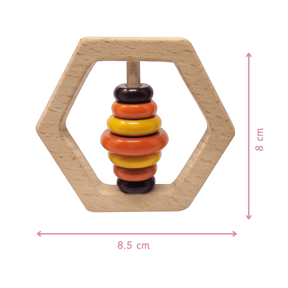 Wooden 2024 clacker toy