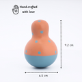 Wobble Toy is perfectly hand made for small babies hands