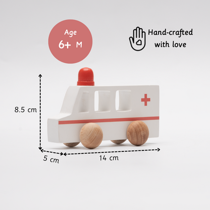 Wooden Ambulance age Measurements