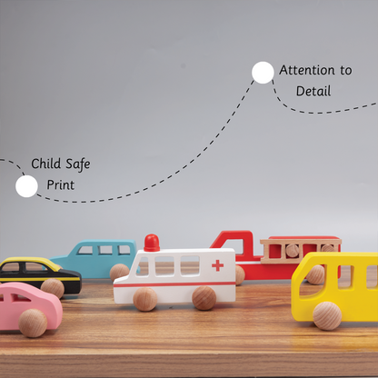 Wooden_Ambulance child safe print attention to detail