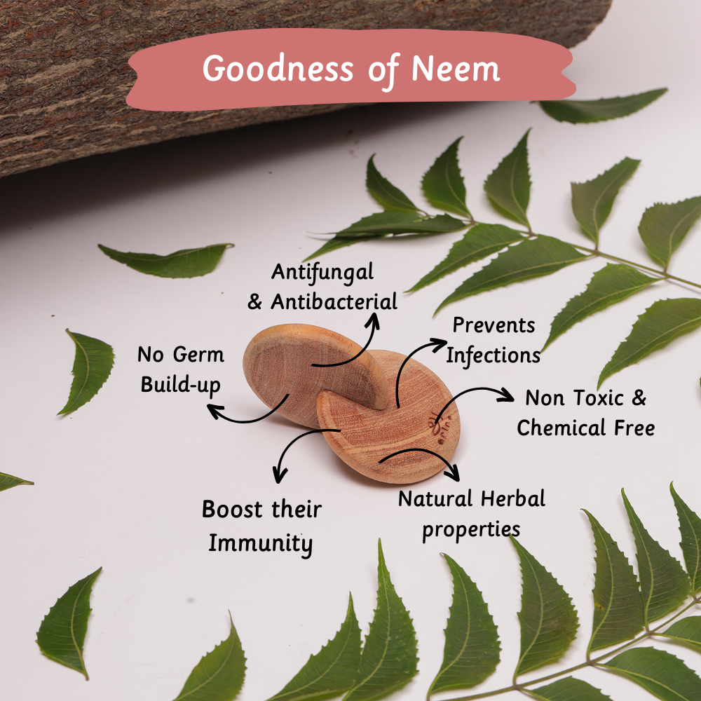 Wooden Interlocking Discs offers antifungal and antibacterial benefits, prevents infections, is non-toxic and chemical-free