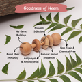 Wooden Rattle - Dumbbell with Rings  is antibacterial, antifungal, non-toxic, and helps prevent infections while boosting your baby’s immunity.





