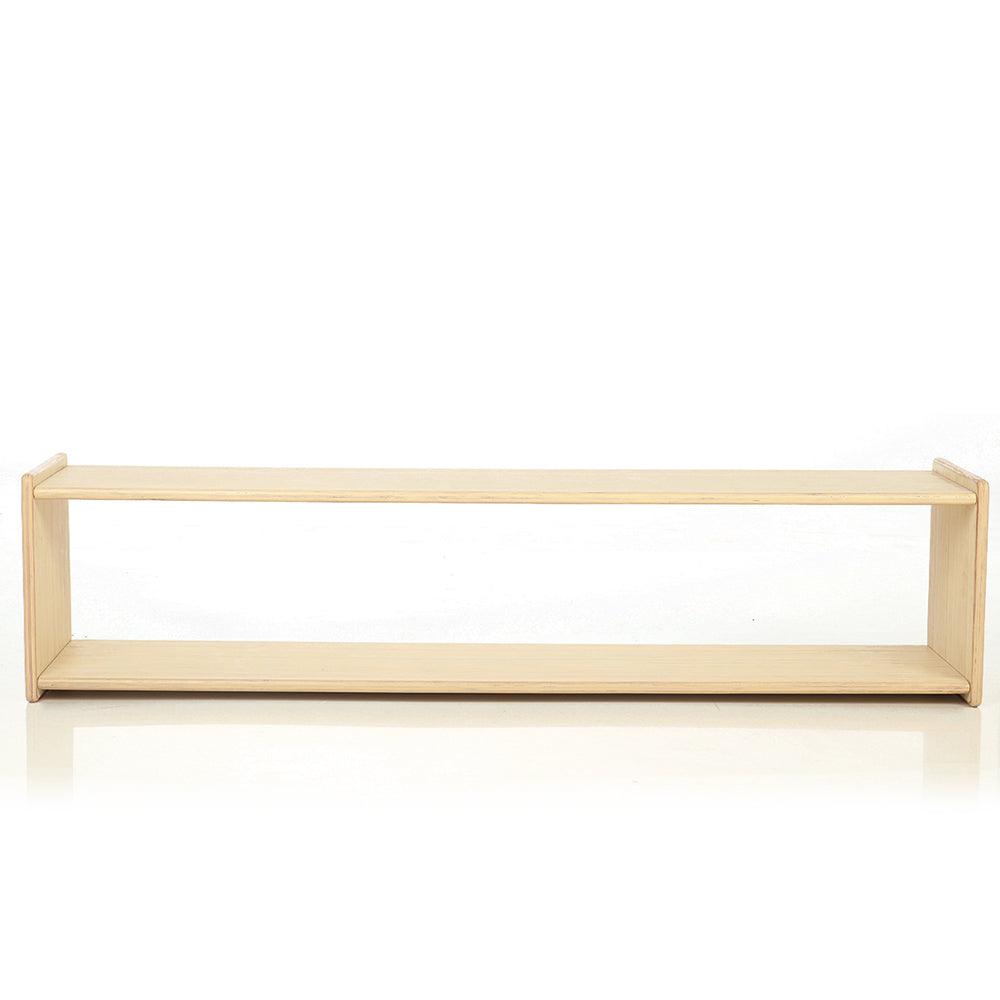 Montessori Toddler Low Shelf-Natural