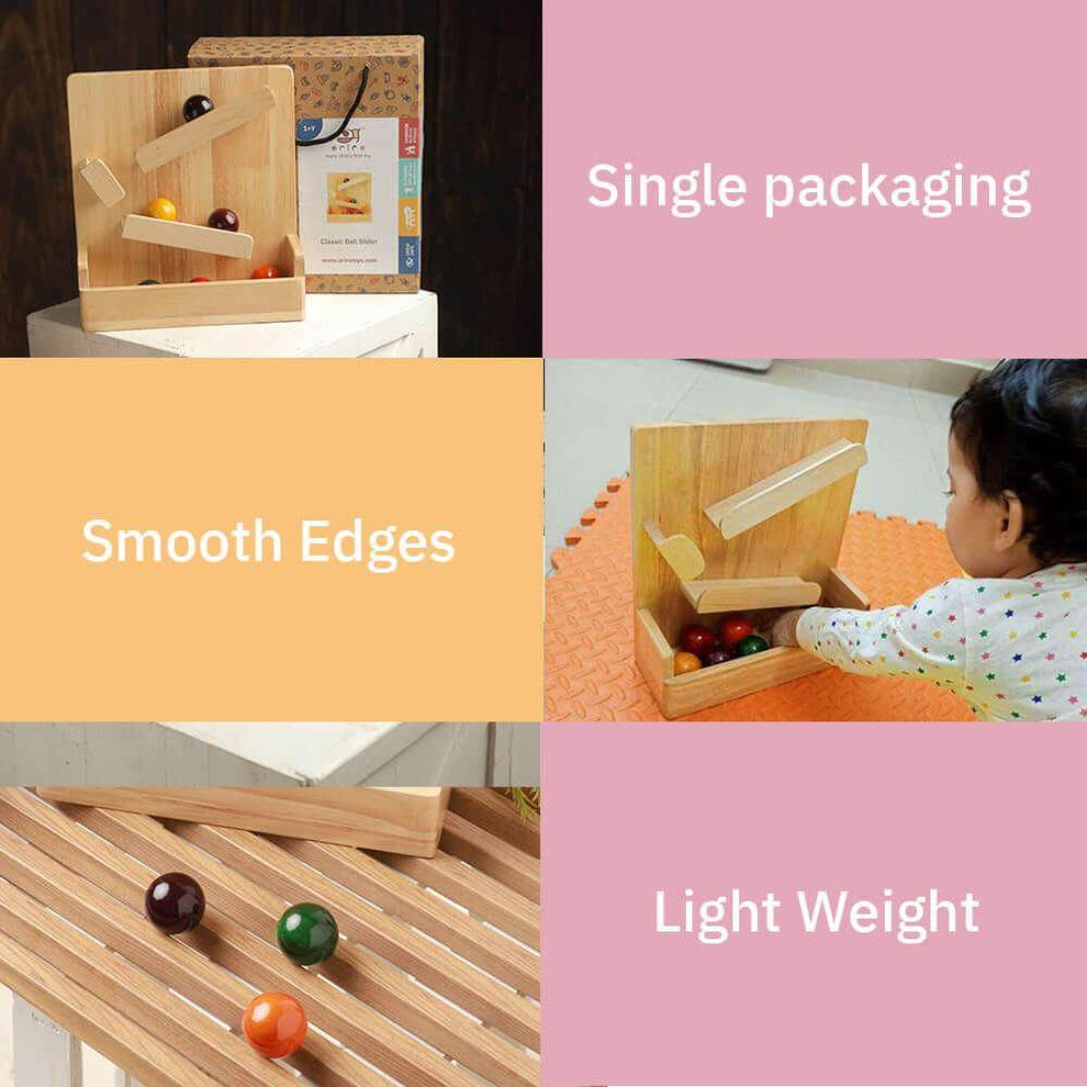 Wooden Slider toyMontessori Tracking Toys IndiaBuy Wooden toys Ariro